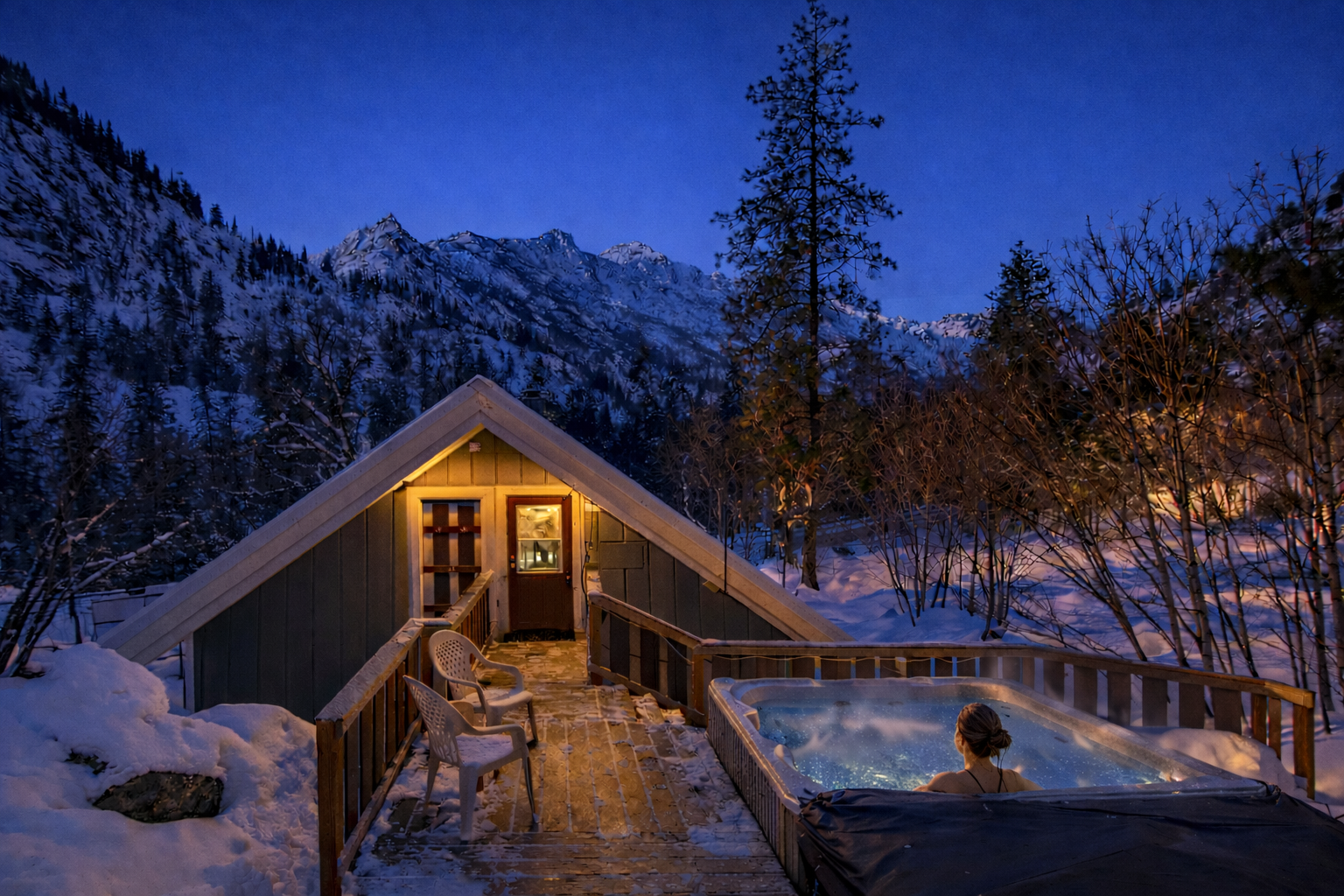 Icicle Chalet | Mountain Nights | Enchantment Views | Hot tub