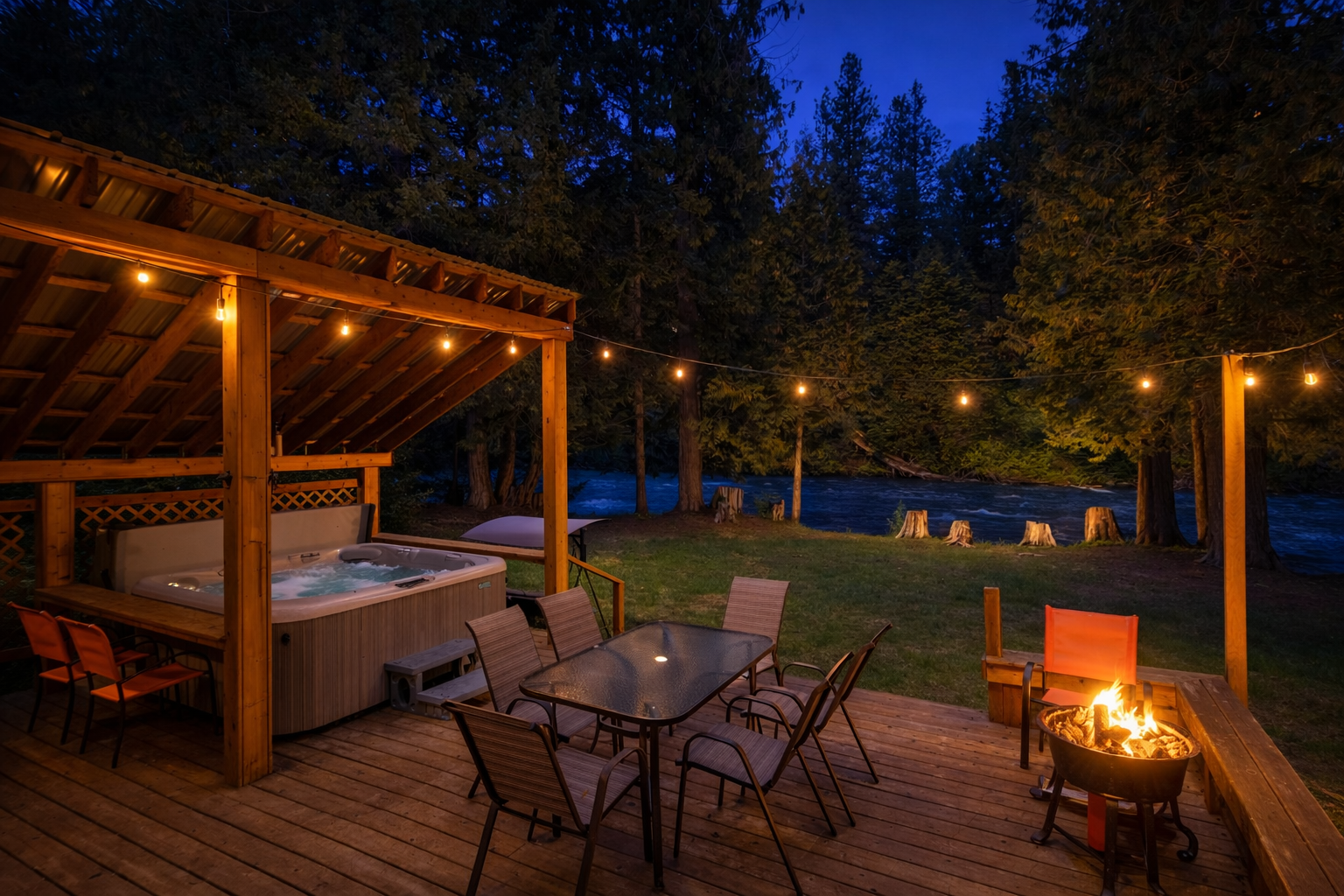Chiwawa River Chalet | Riverfront Relaxation | Hot tub