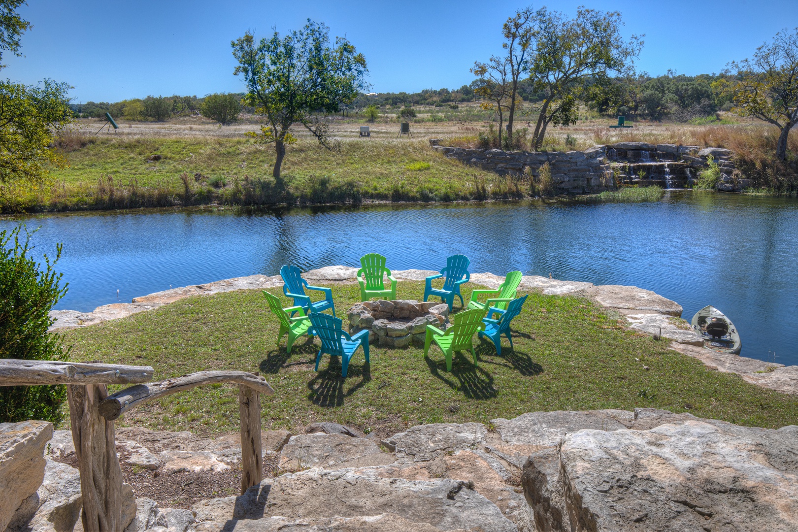 Ranch Retreat Combo | Stunning Creek View-Fire Pit