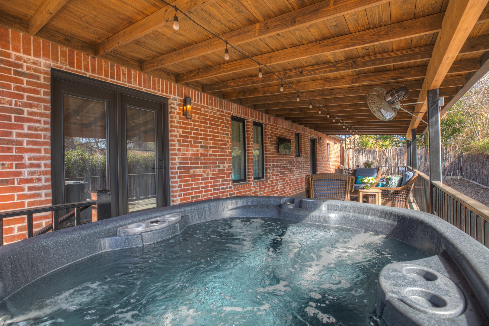 Alcove | Hot-tub | Firepit & Grill | Walk to Main St.
