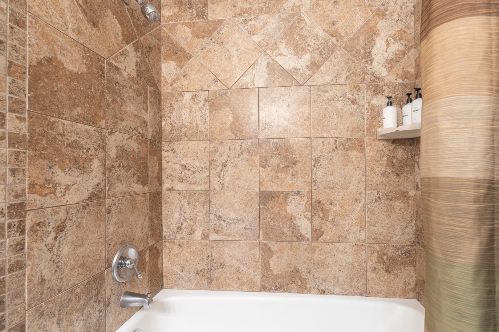 Bathroom 1 - Shared Bathroom - Single vanity and tub/shower combo