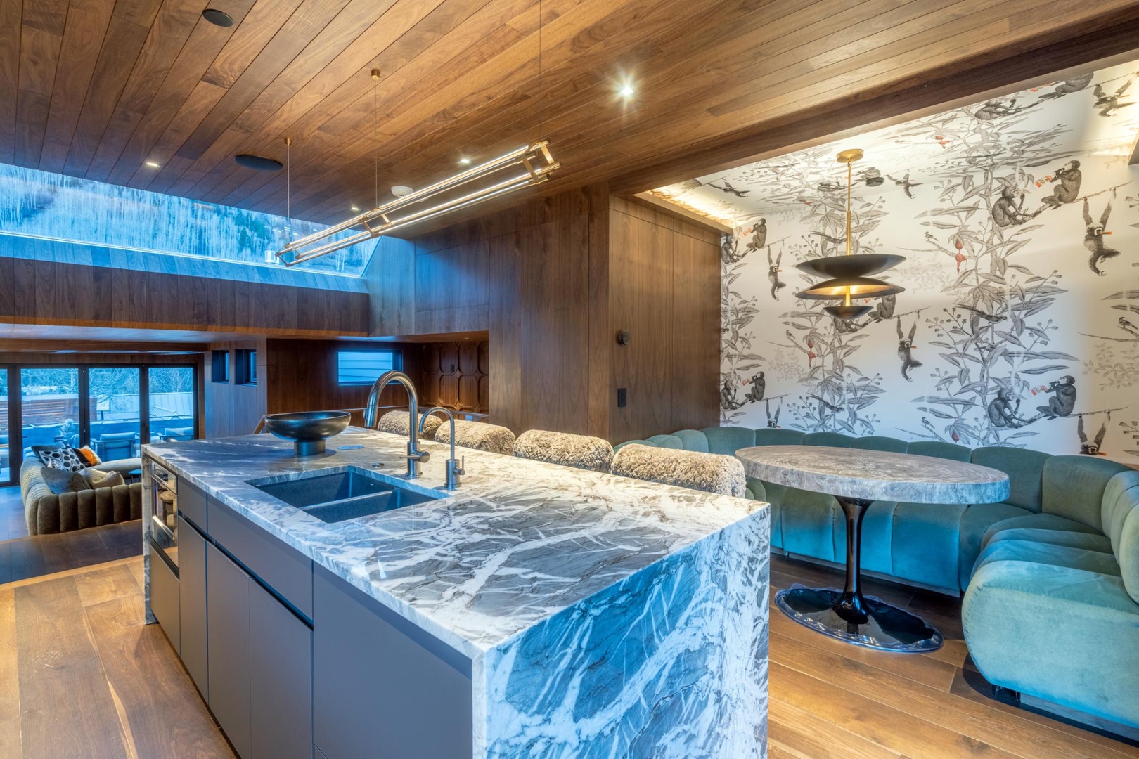 Kitchen with Breakfast Area