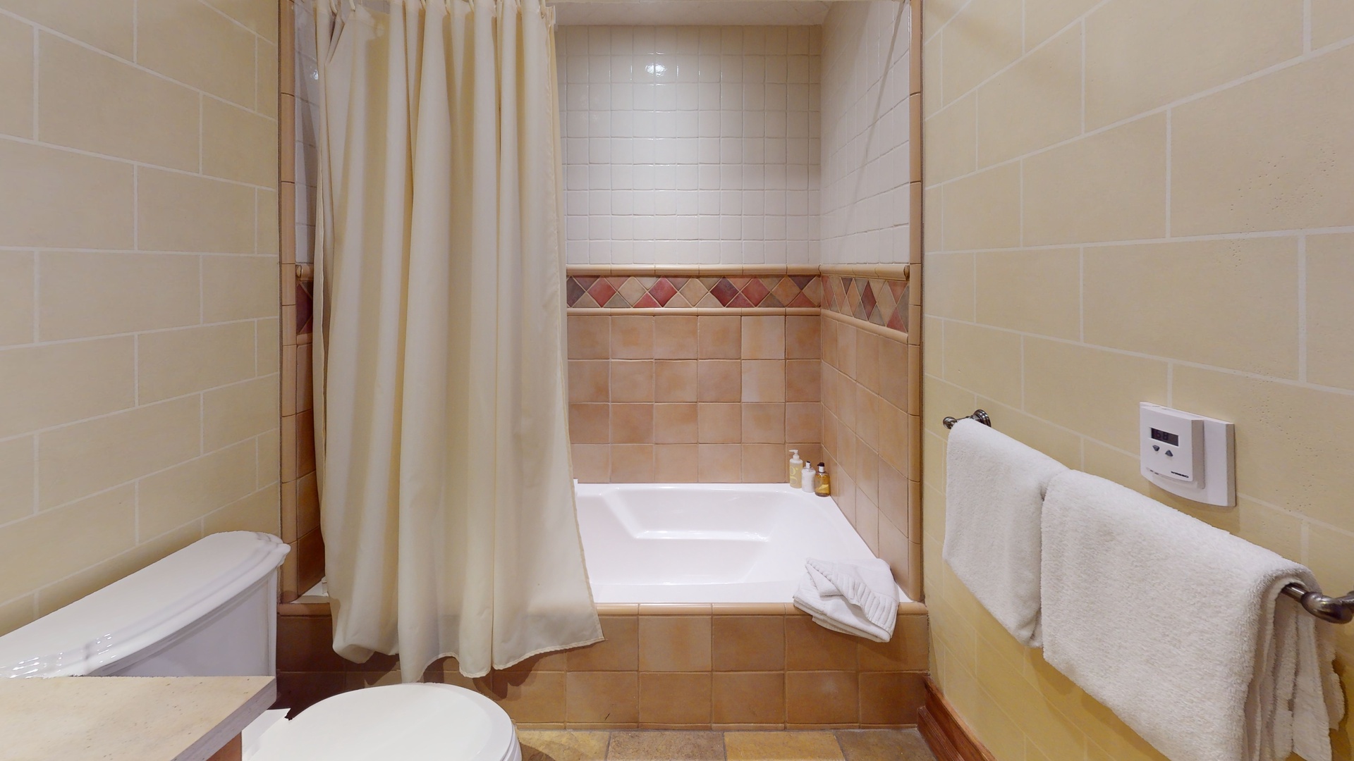 Guest Bathroom 1 - En suite Tub/shower combo