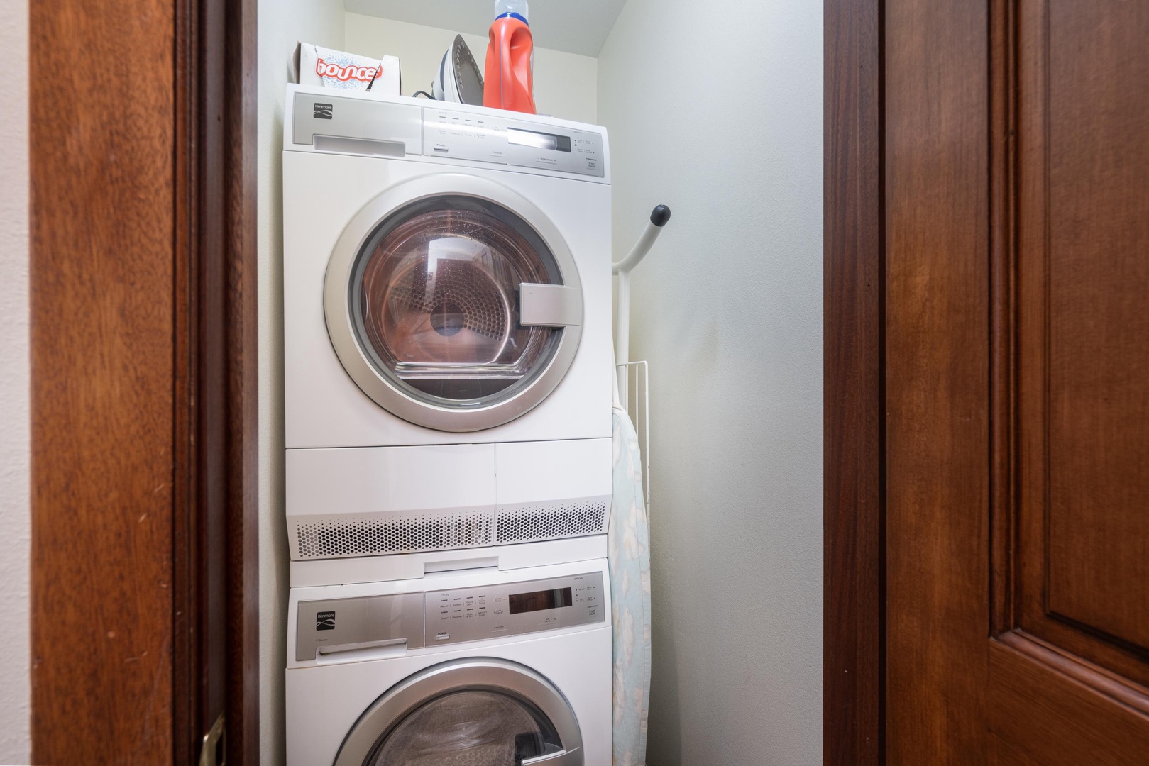 Full sized laundry machines