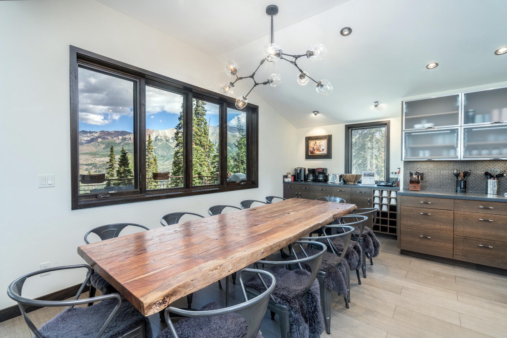 Dining area with seating for 12 or more