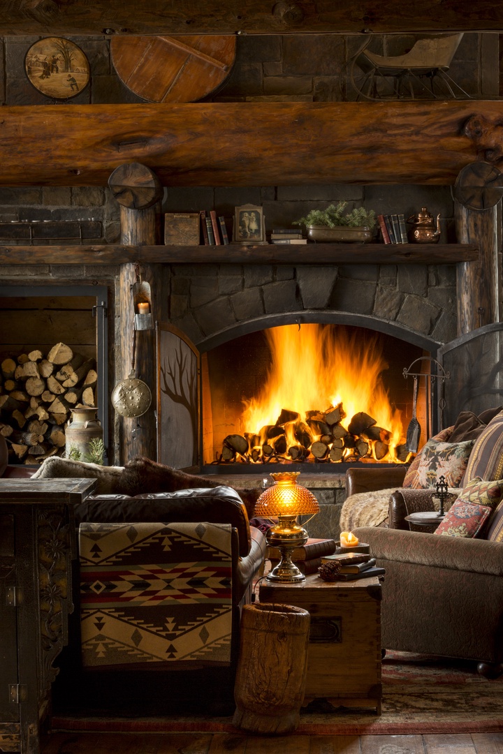 Greatroom fireplace