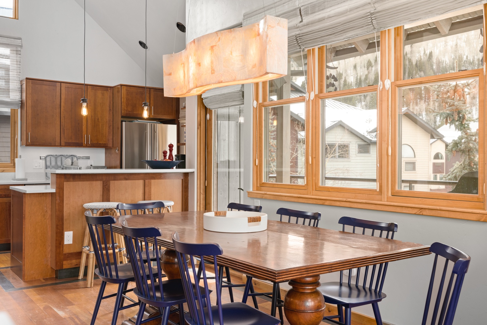 Dining room with seating for 8