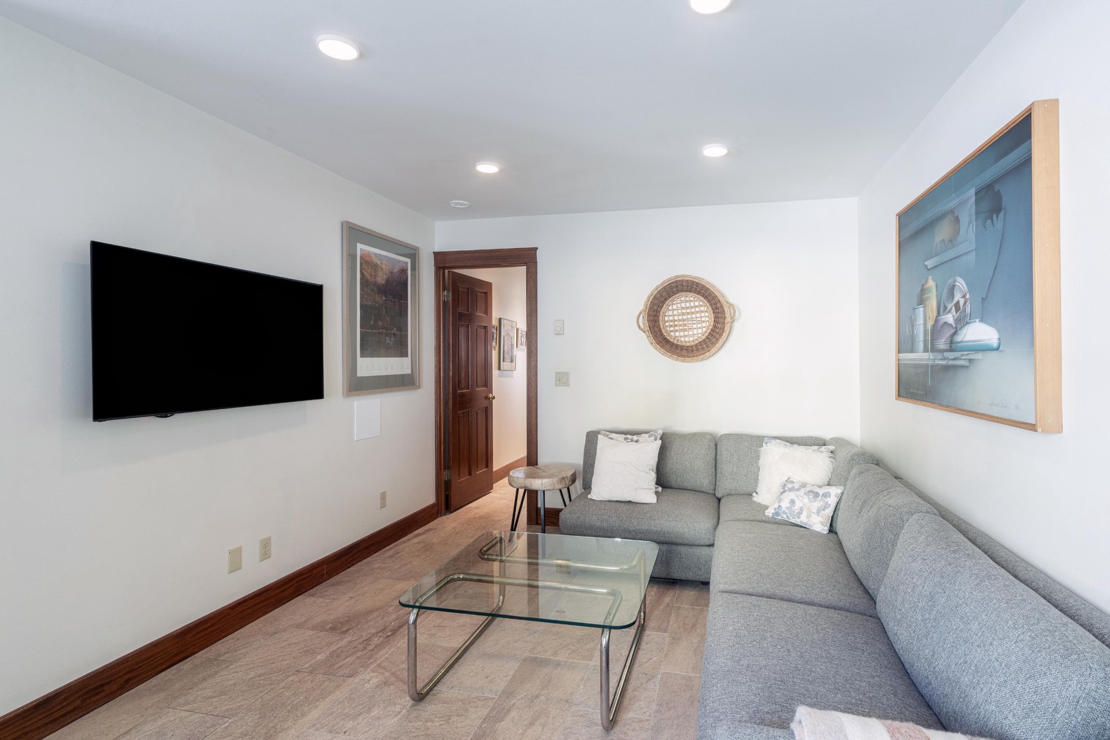 First level media room