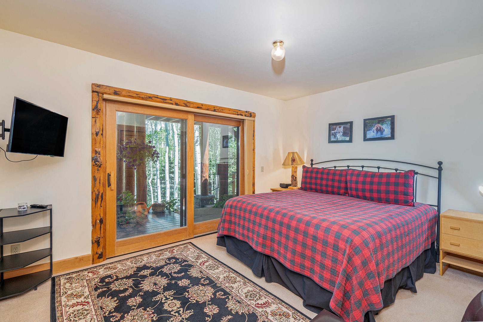 Bedroom 5 - Guest Bedroom - Lower Level - King sized bed