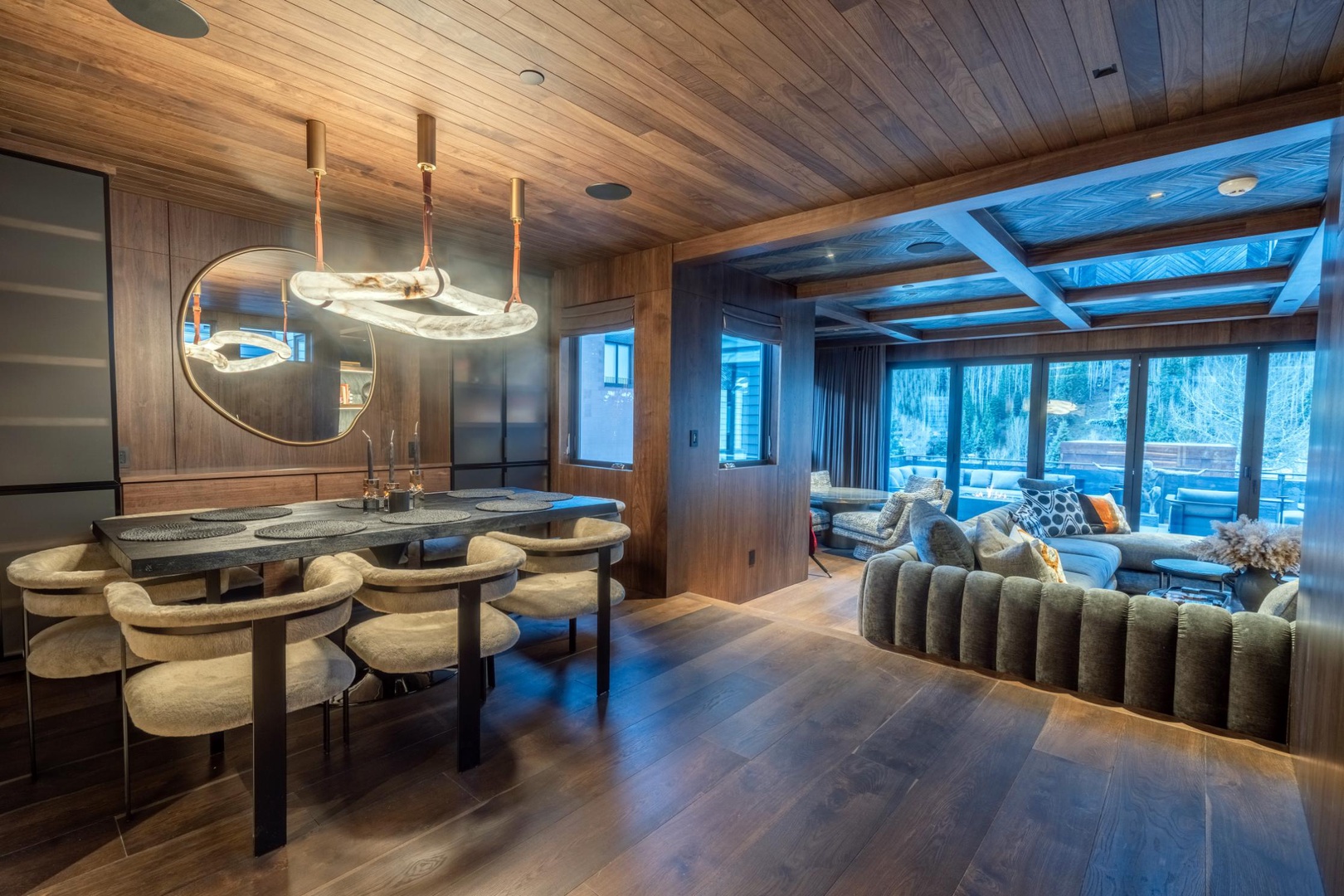 Dining Room into Living Room