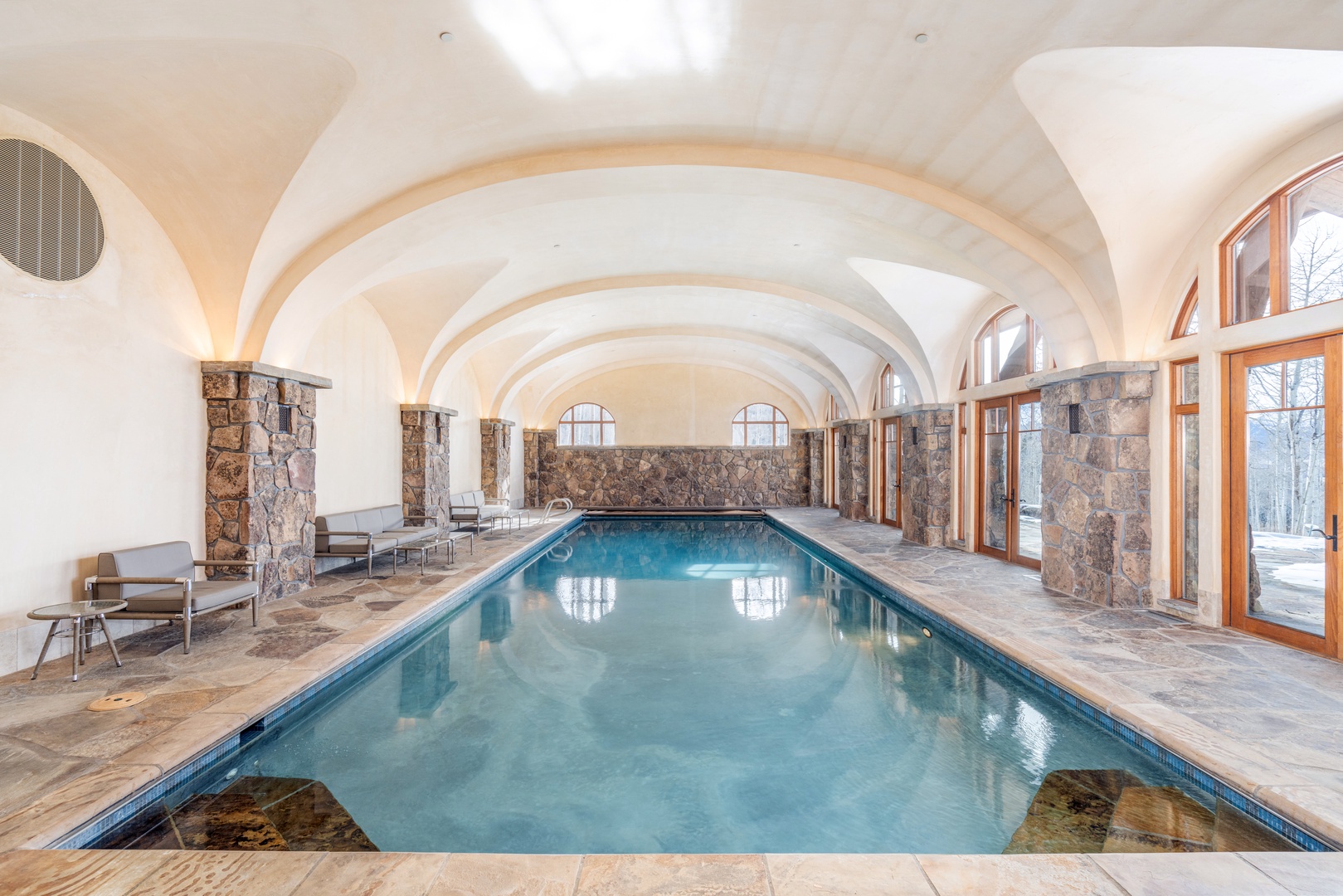 Touchdown's heated, private pool