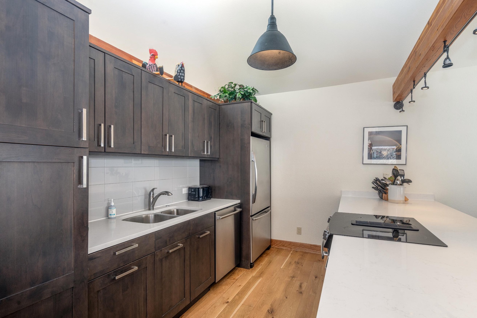 Fully remodeled kitchen