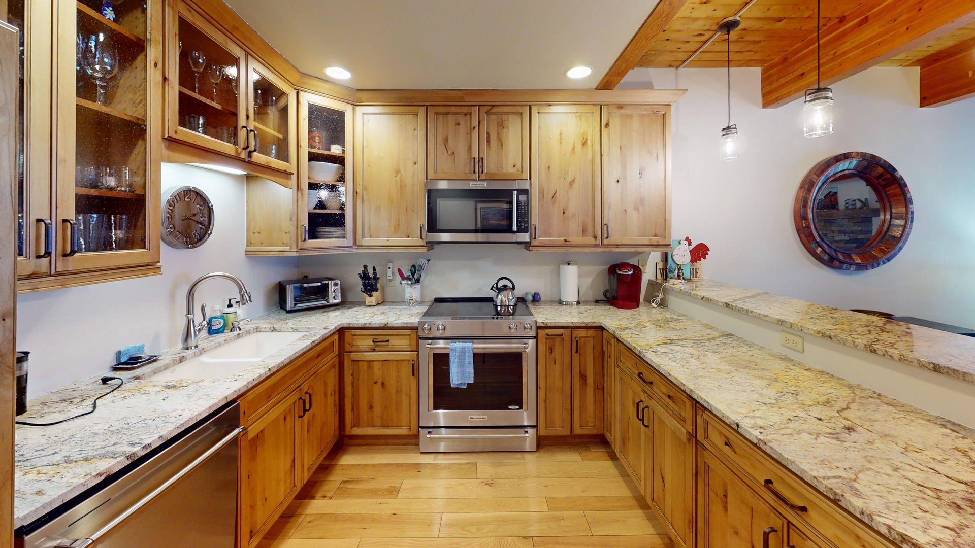 Riverside's Fully Stocked Kitchen