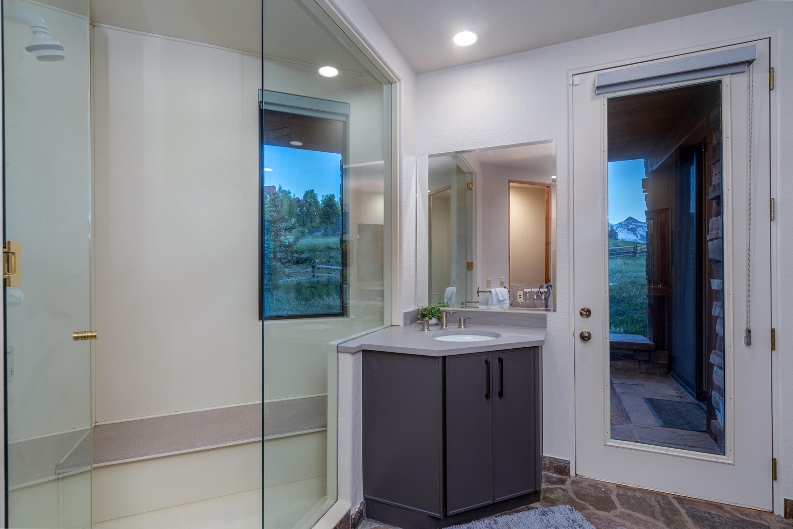 Guest Bathroom 3 - Walk in Shower (Lower level)