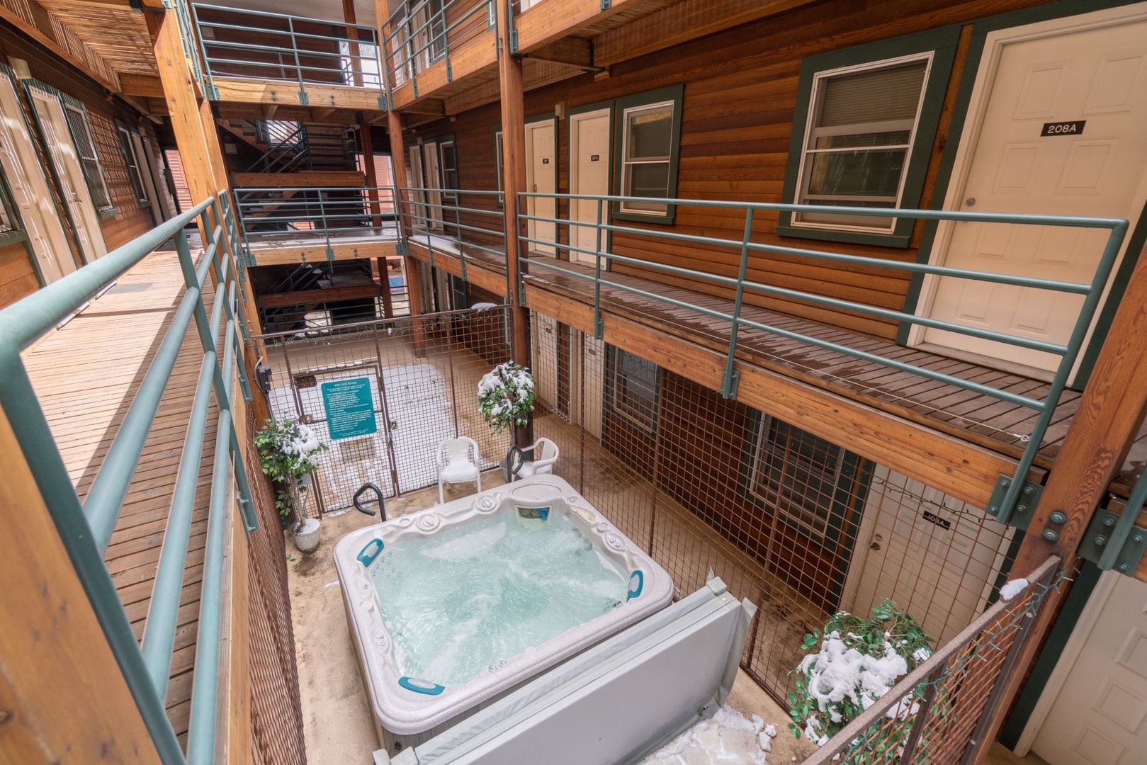 Shared Complex Hot Tub