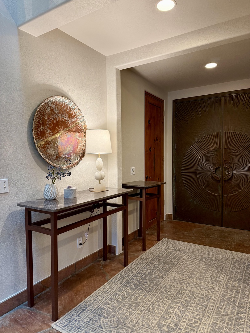 Entry - Entry with large double door