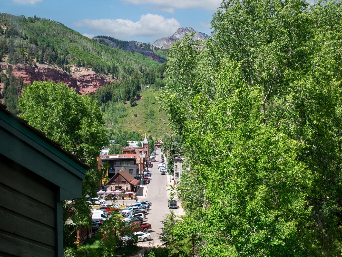 Views into town