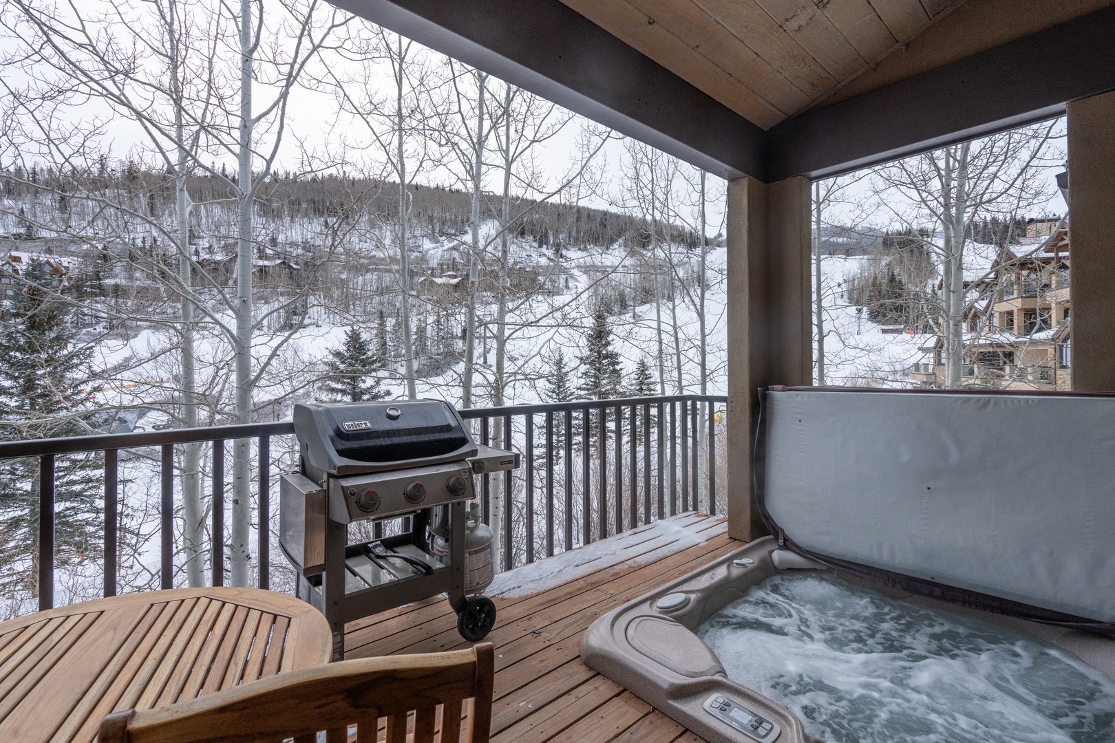 Private Hot Tub on Deck