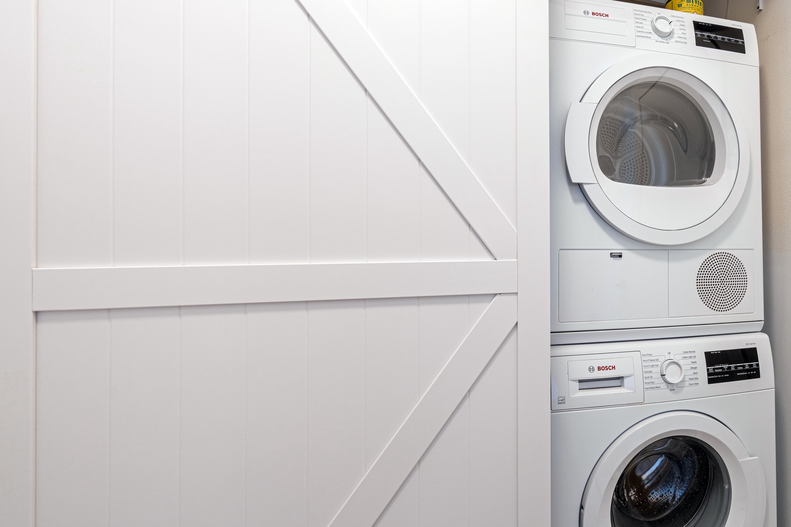 Private washer and dryer