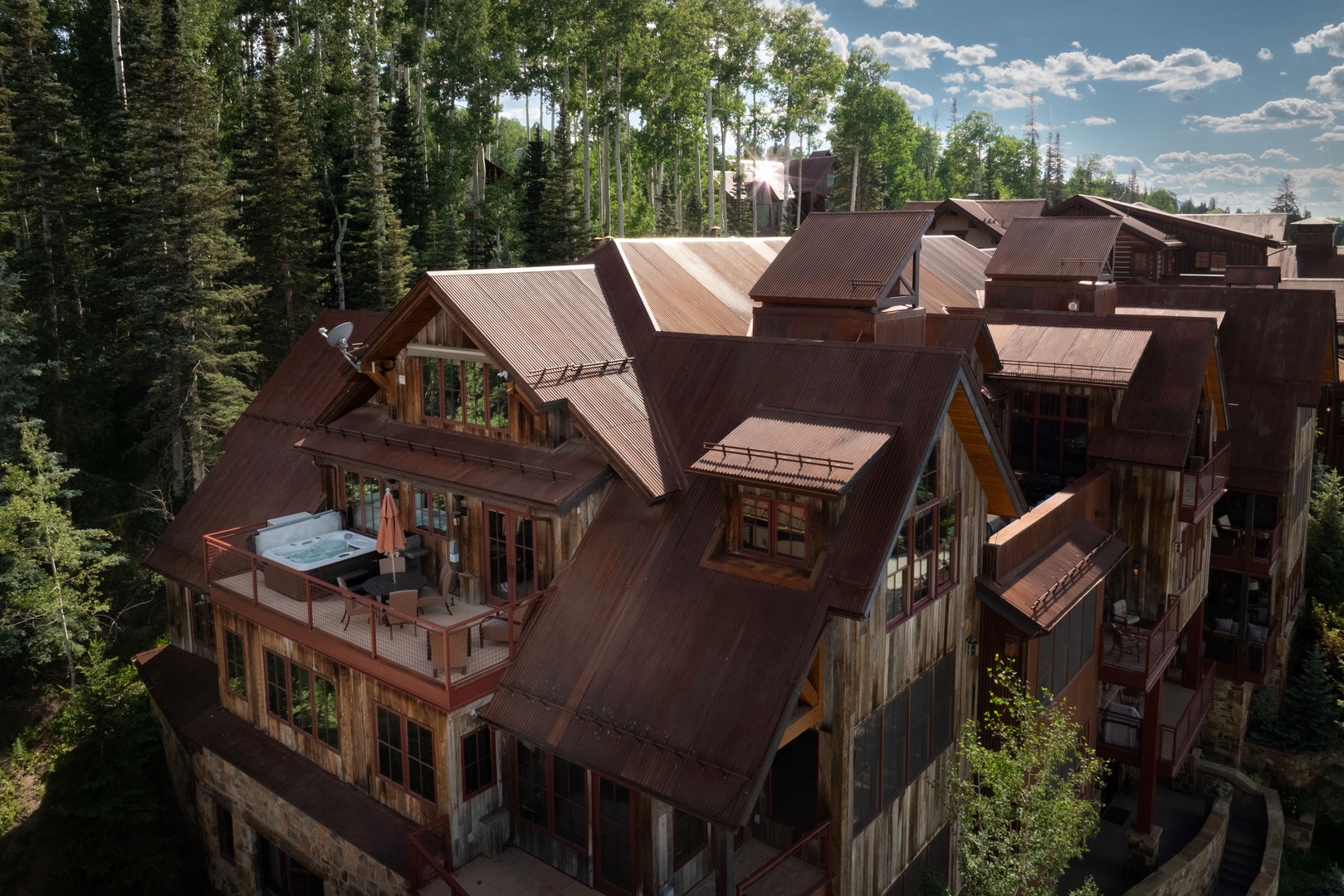 12 Trails Edge Exterior - by Curate Telluride