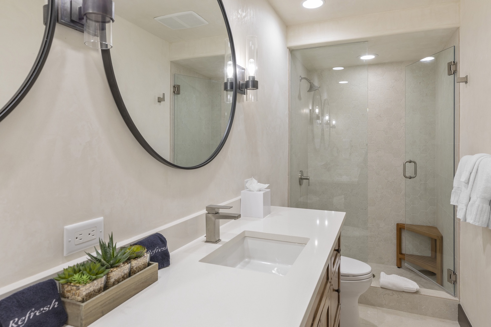 Guest Bathroom 2 with double vanity