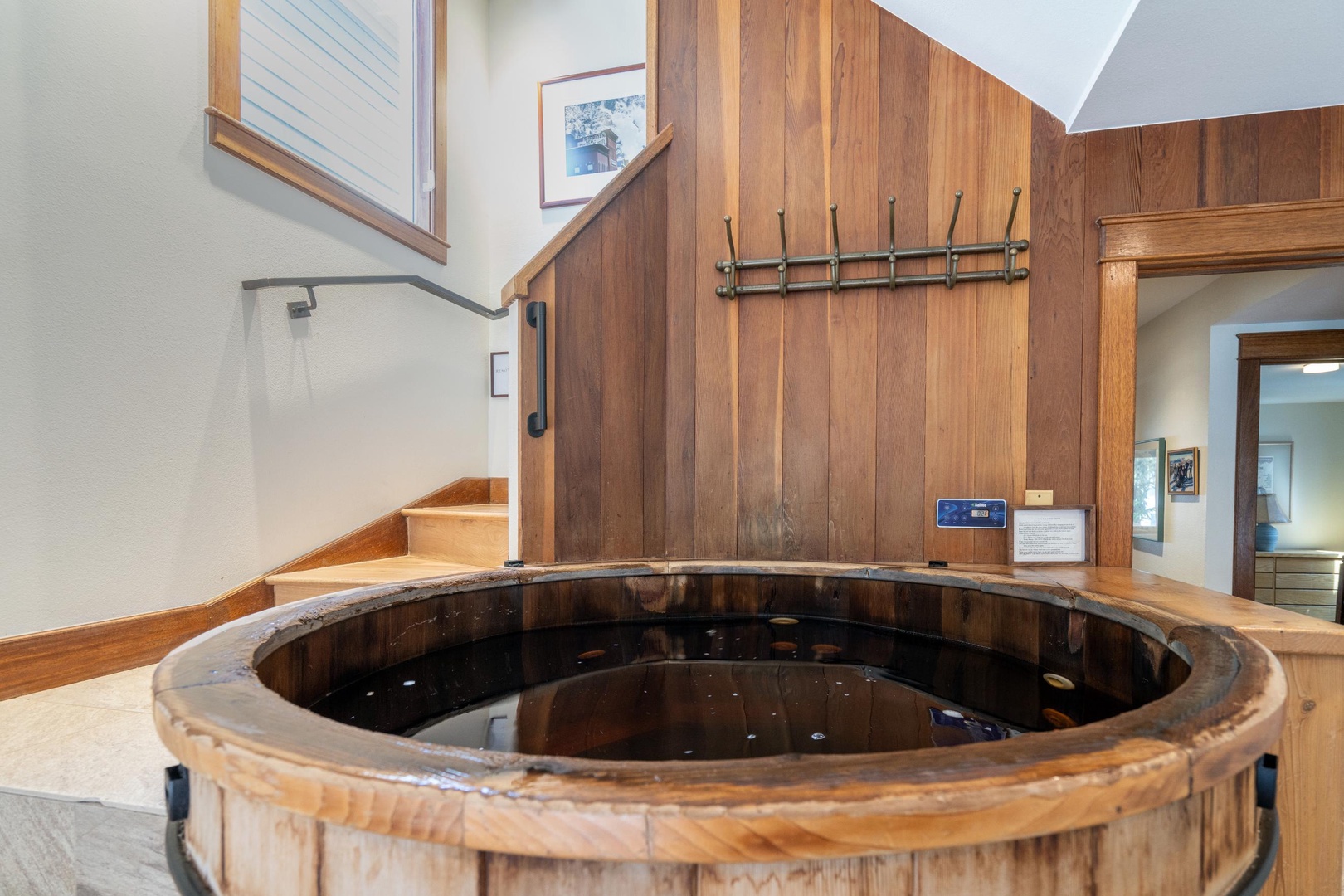 Cedar hot tub