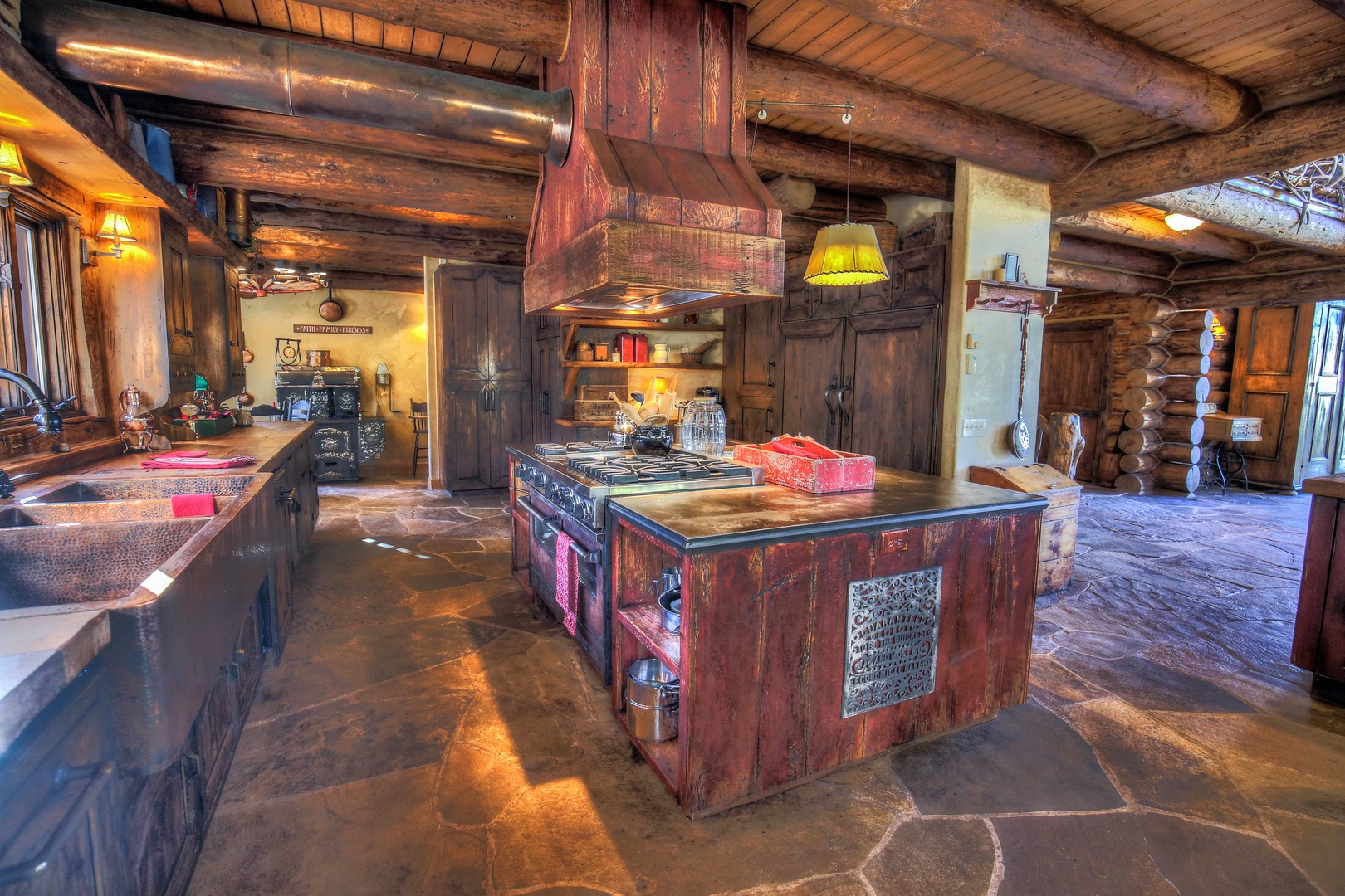 Main Lodge Kitchen Island