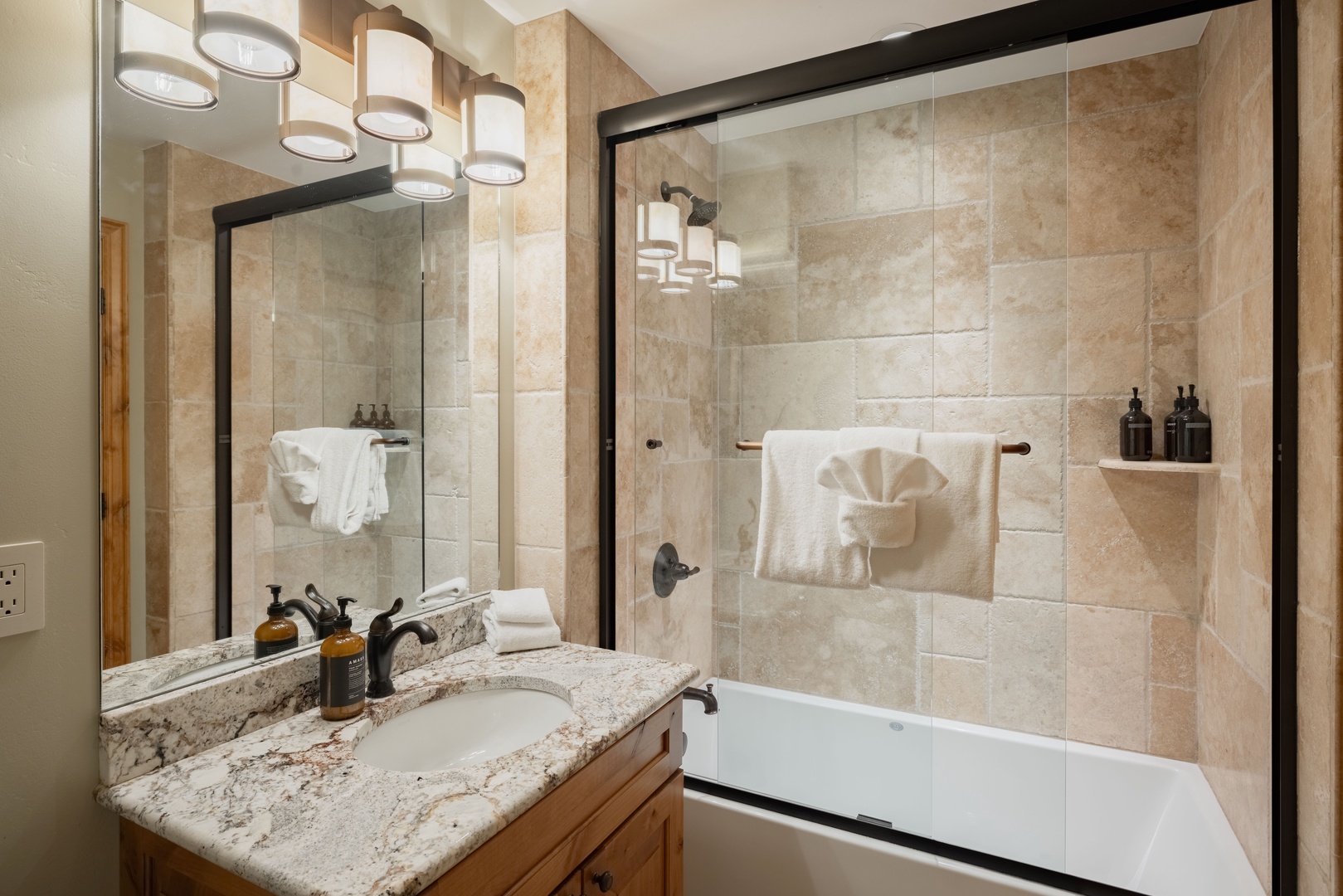 Bathroom 2 - on Main level - with shower and tub combo