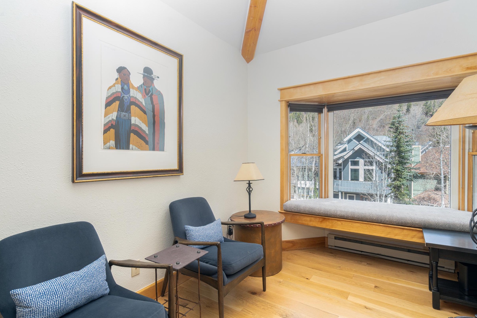 Gaming or reading nook in the living area