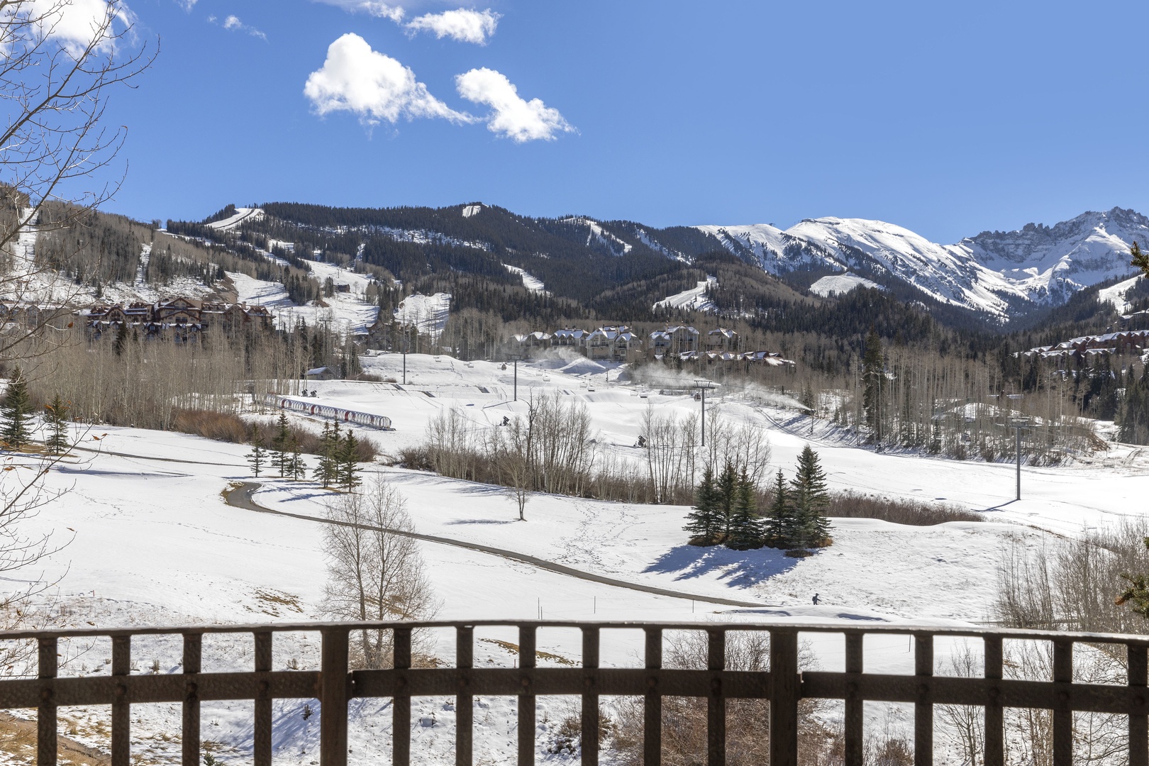 Primary Bedroom - Balcony and ski and golf views