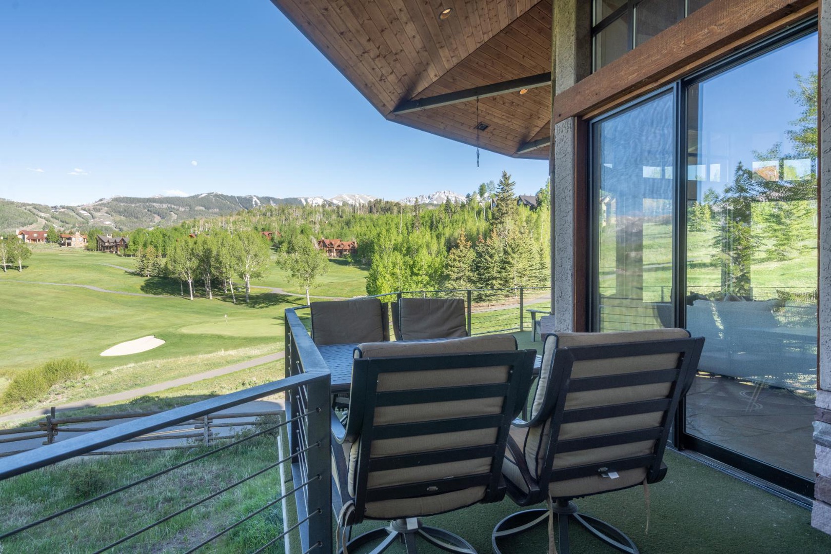 Balcony Seating - Mountain View