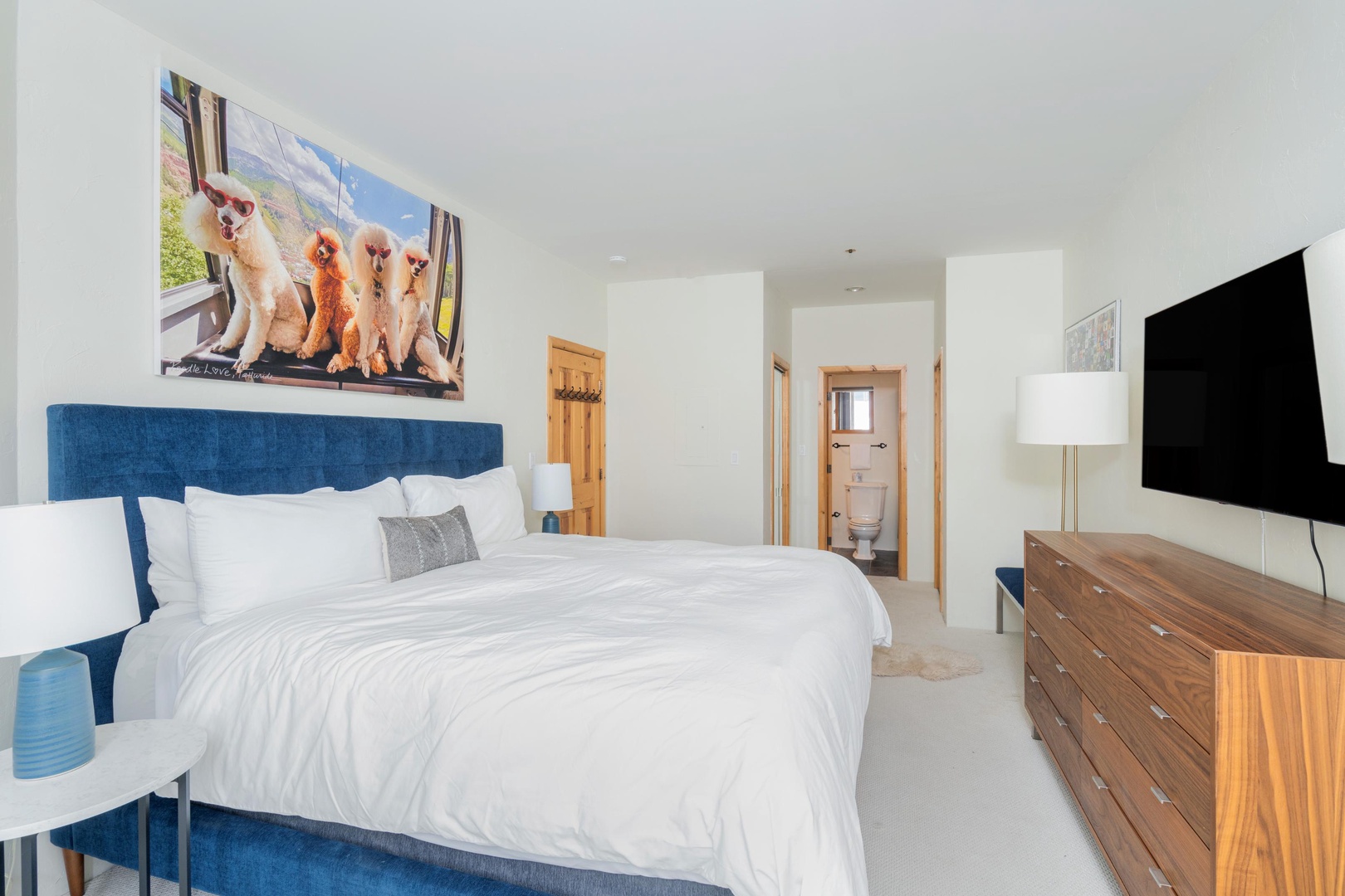 Bedroom 1 - Primary bedroom with ensuite bath