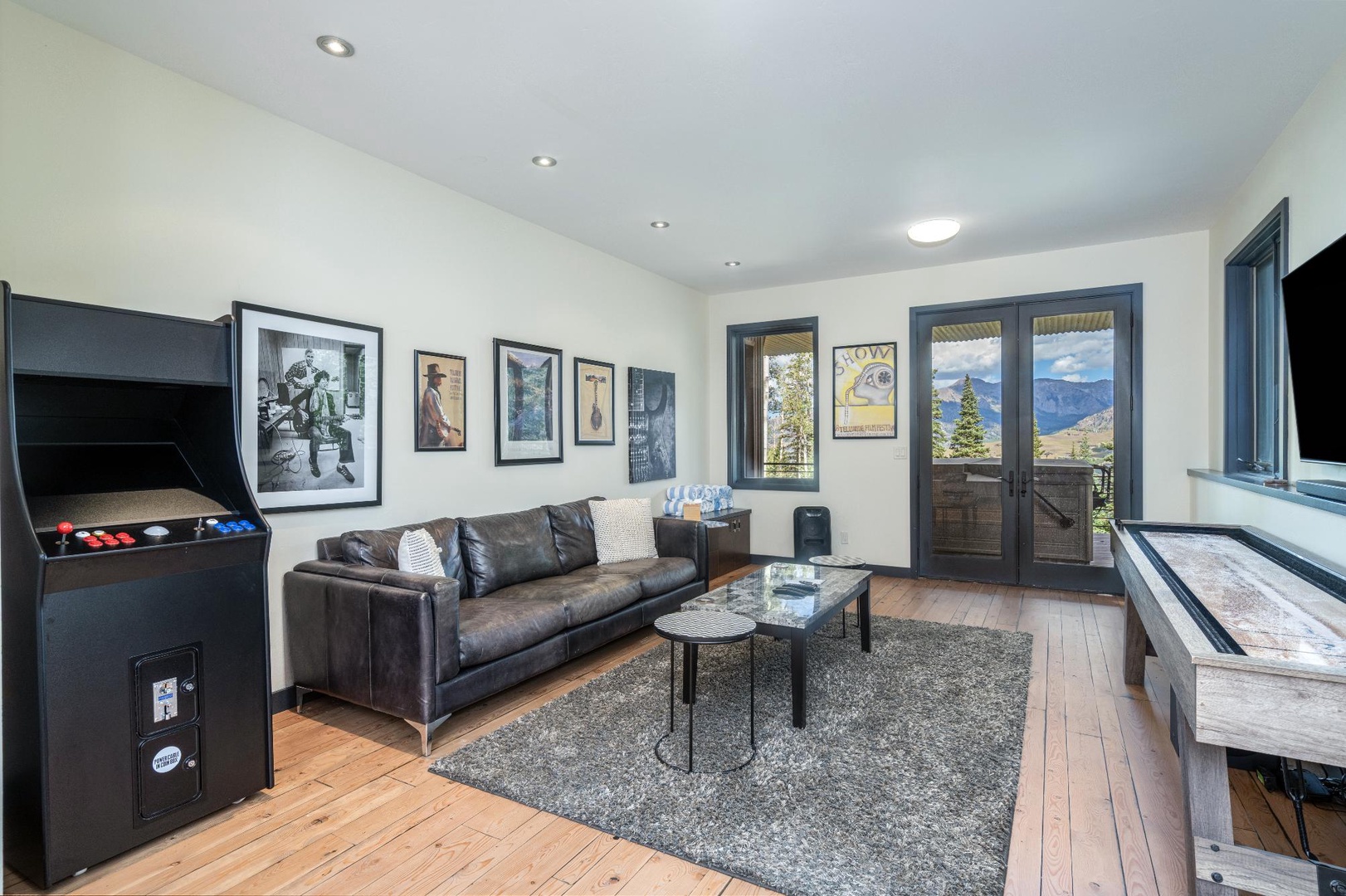 Lower level game room
