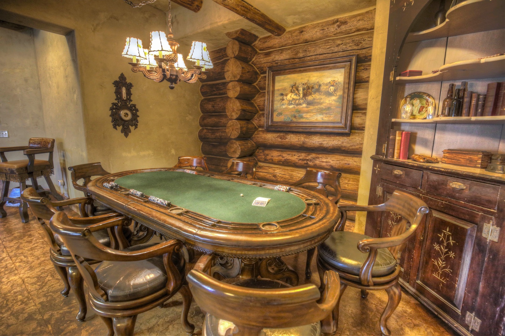 Billiards Room Poker Table