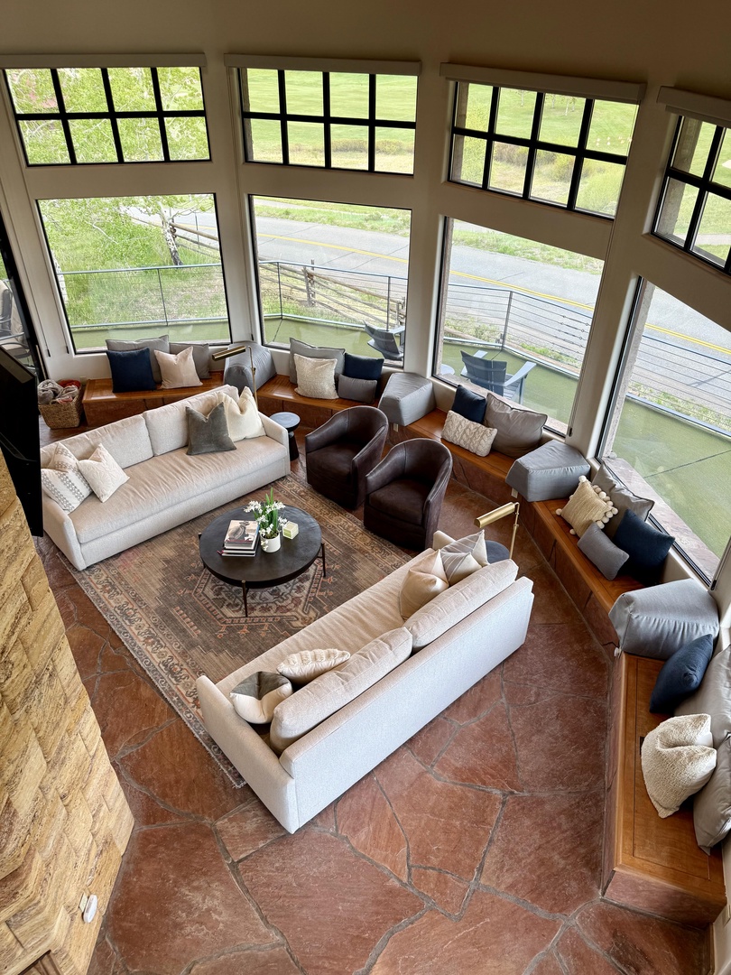 Living Room view from above