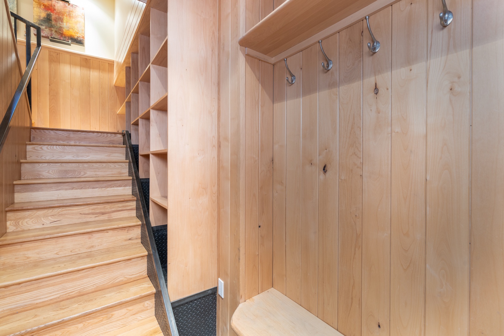 Entry Mudroom and Ski storage