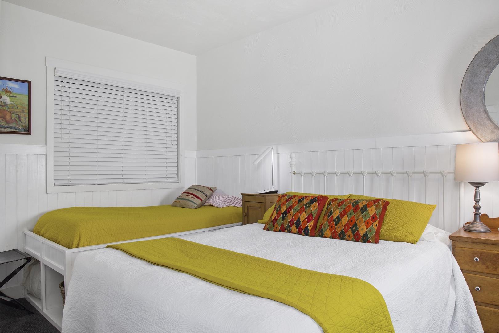 Downstairs Guest Bedroom 3 - Queen and Twin Bed