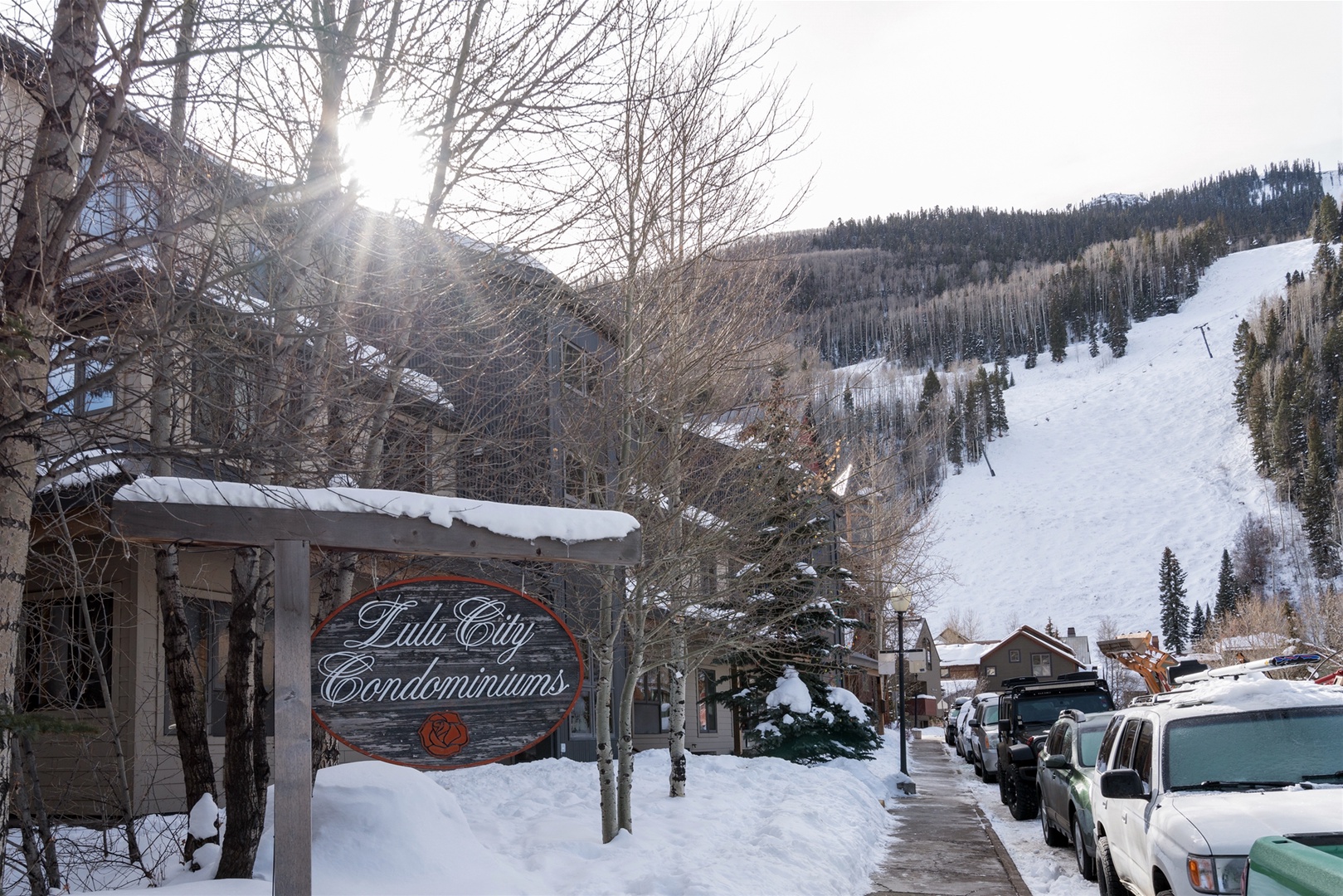 Lulu City just steps to Telluride Ski Resort