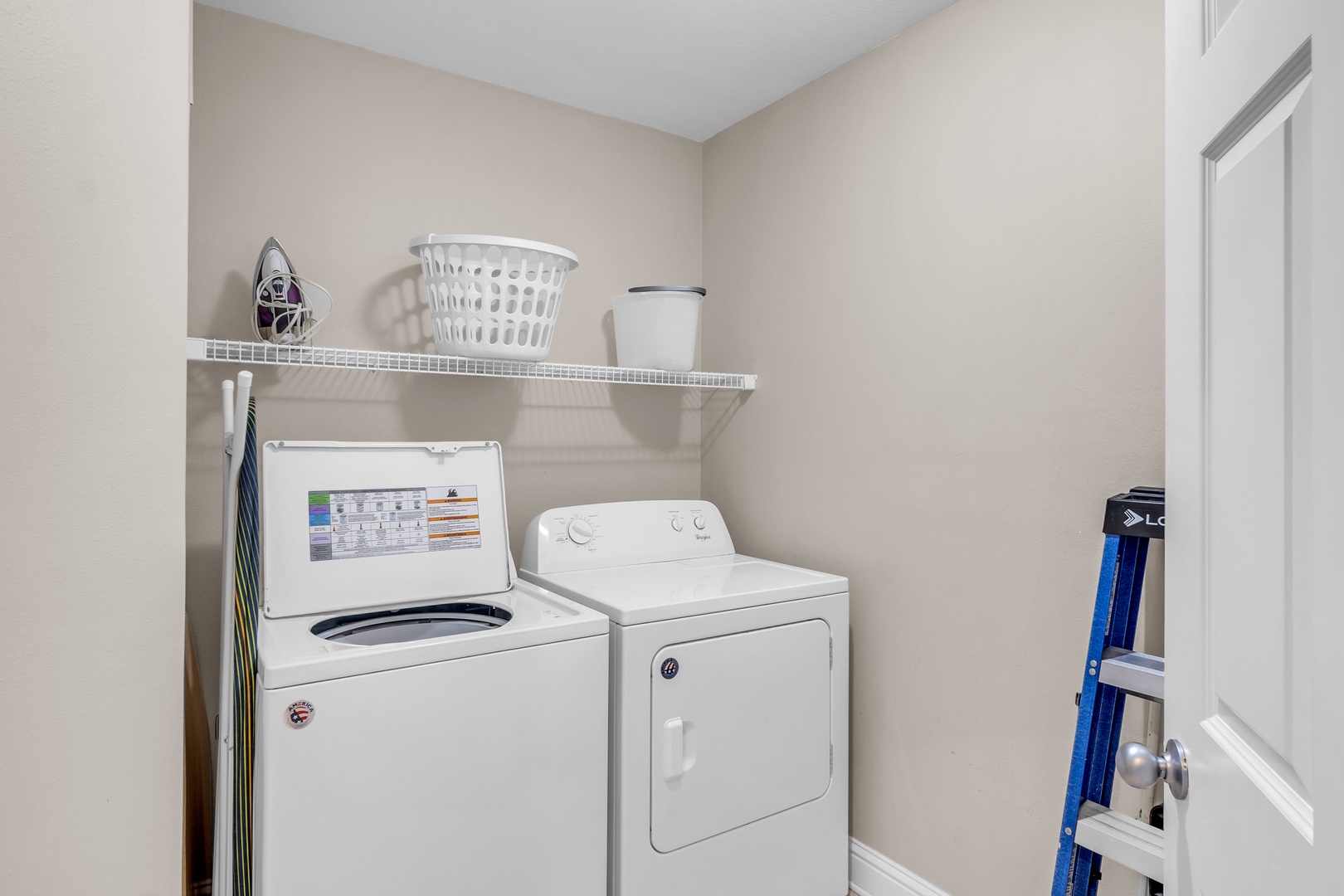 Washer and Dryer room