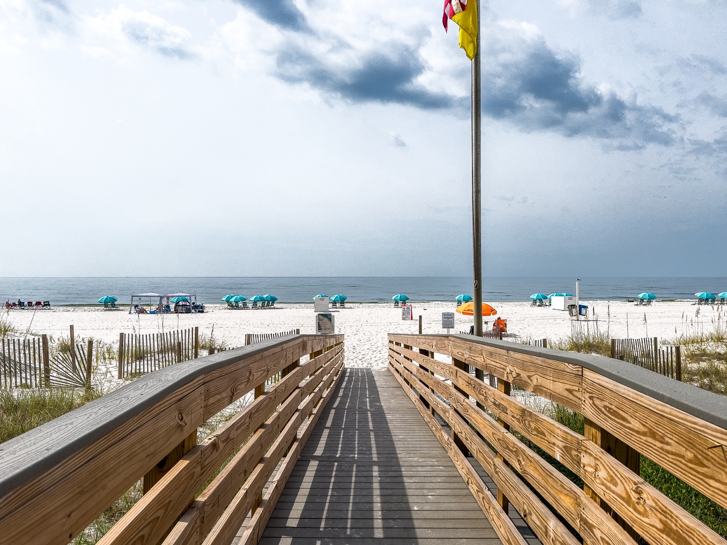 Beach Access - Wooden Walkway