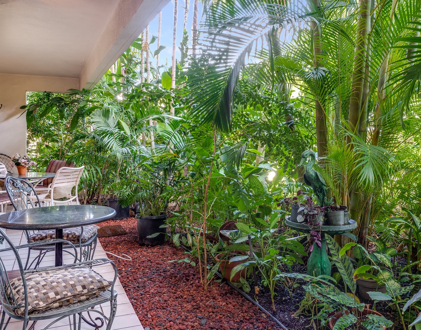 Castle at Maui Banyan T108A - Hotel Room Garden View - Lanai