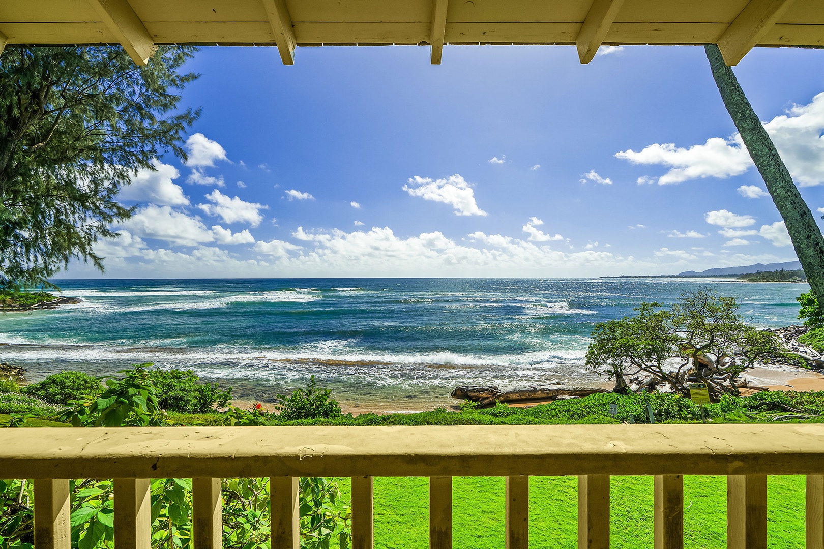 Wake up to endless ocean views from your private balcony, where turquoise waves meet pristine coastline.