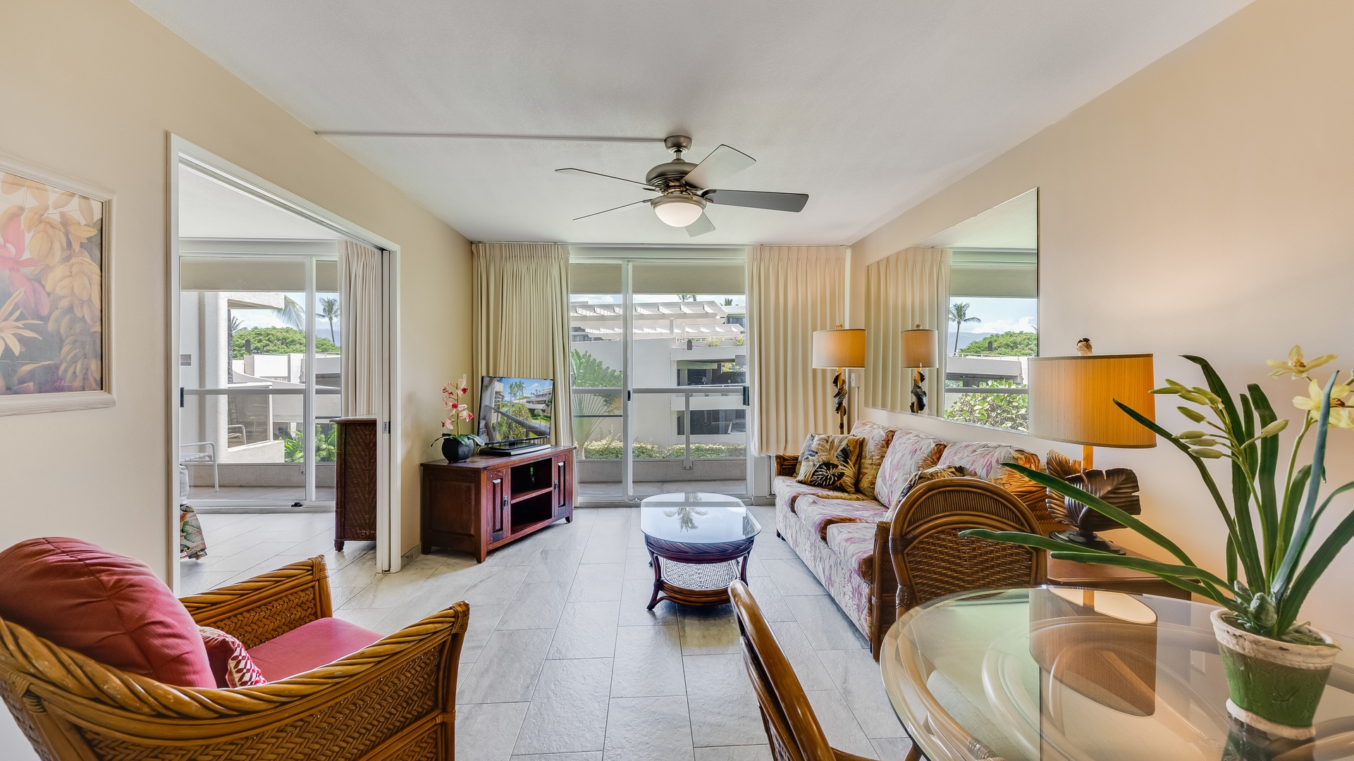 Castle at Maui Banyan H208 - Living Room