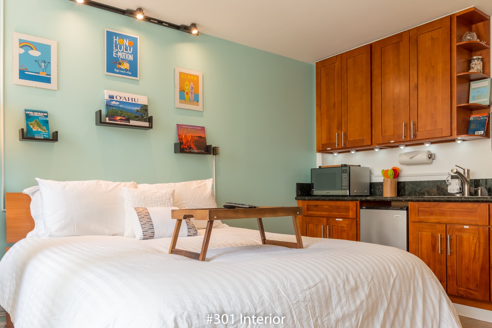 Sink into soft linens and wake up refreshed. Your own kitchenette lets you brew morning coffee or prep a quick snack, all within steps of your cozy bed.