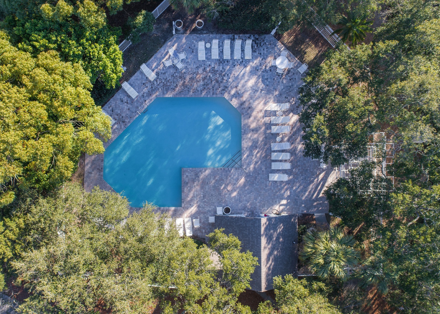 Pelican Bay Community Pool Aerial Photo