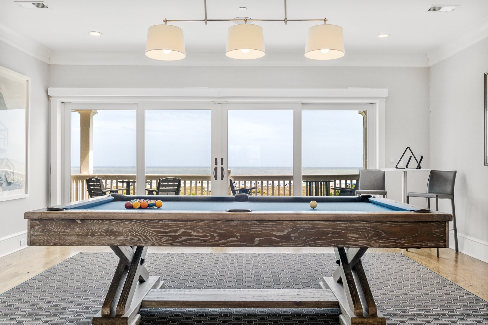 Billiards Oceanfront Game Room