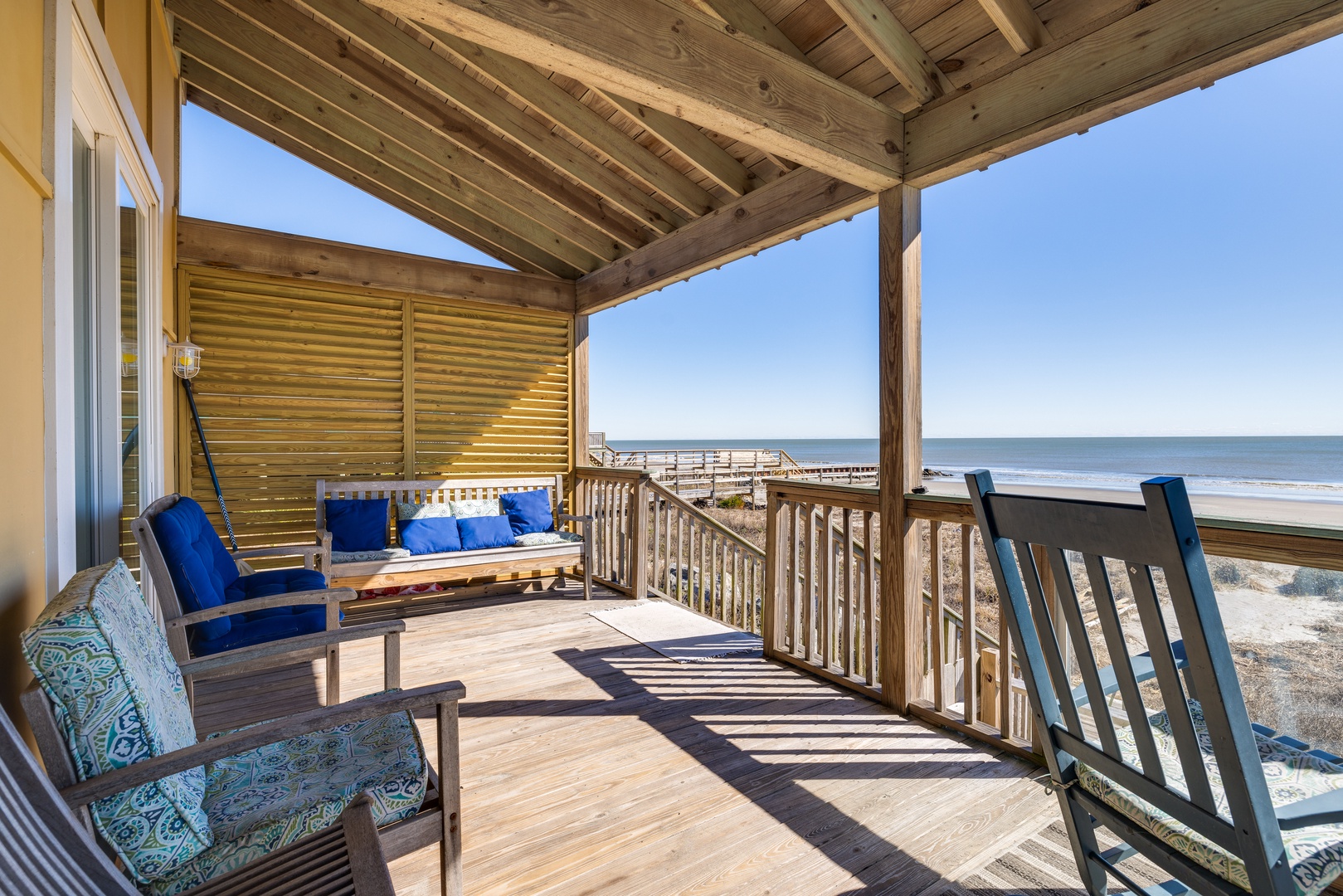 Private Oceanfront Porch