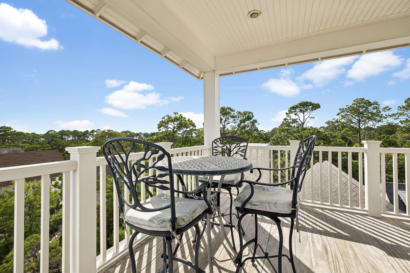 Step out onto your private balcony and breathe in the fresh air while taking in peaceful treetop views. Perfect for morning coffee or sunset cocktails.
