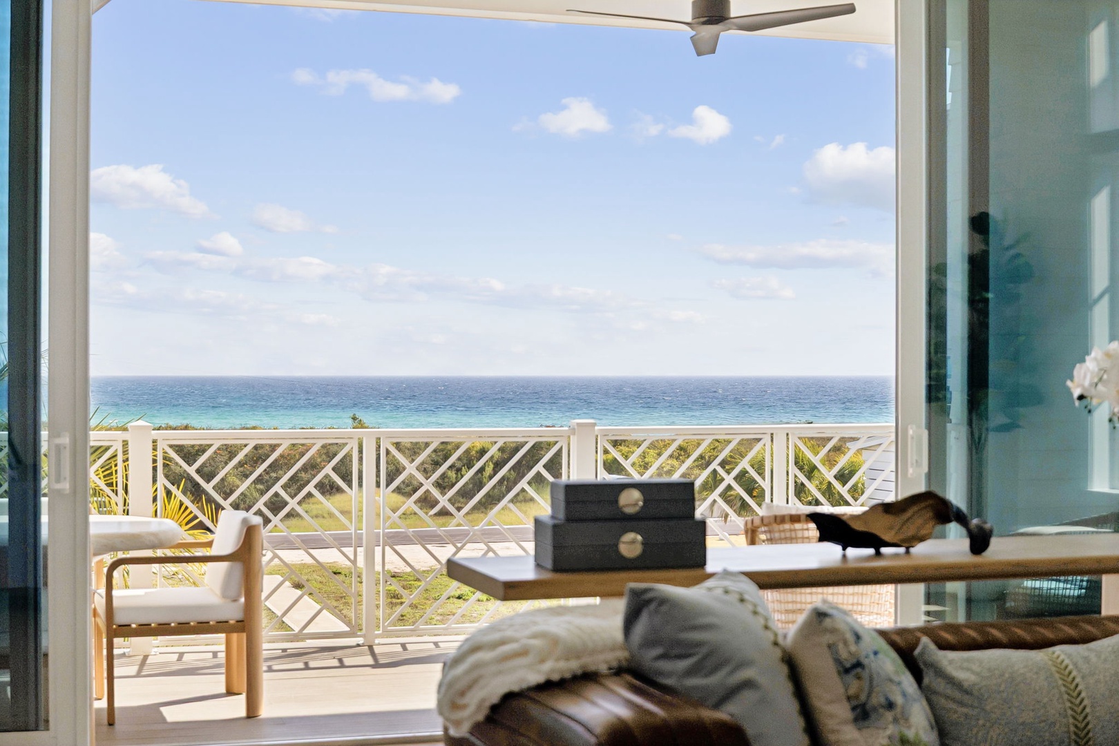 Wake up to breathtaking ocean views from your private balcony, where morning coffee feels like paradise and gentle sea breezes refresh your soul.