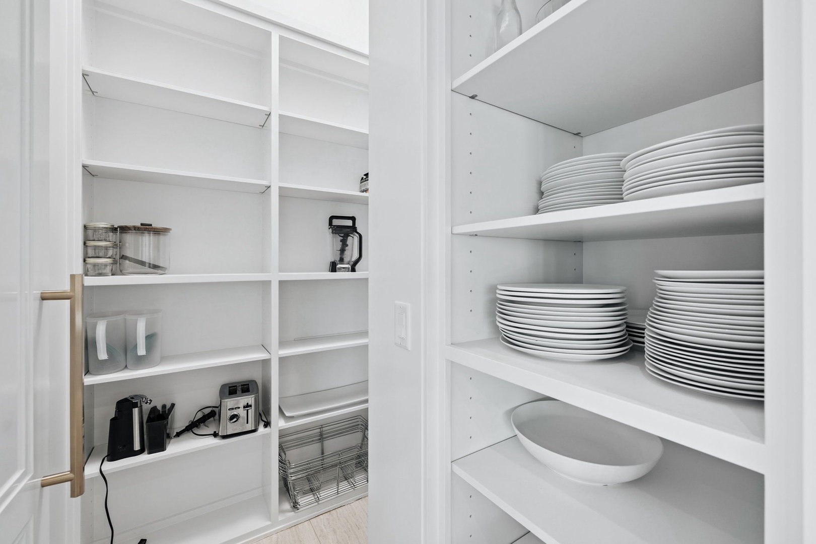 Your fully-stocked pantry awaits with everything you need for home-cooked meals and entertaining.